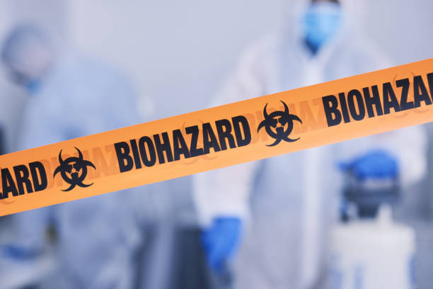 Professional Infectious Disease Decontamination technician working in Lexington, KY
